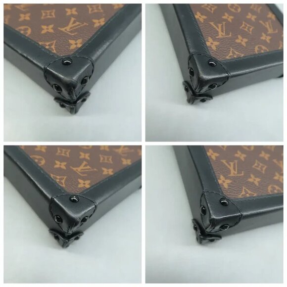 Louis Vuitton Pochette Trunk Verticale Monogram Canvas Shoulder Bag 1120-102324 - Picture 6 of 12